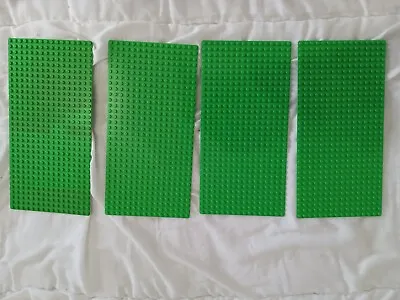 Buy Lego 4, 16x32 Green Base Plates / Boards • 19£