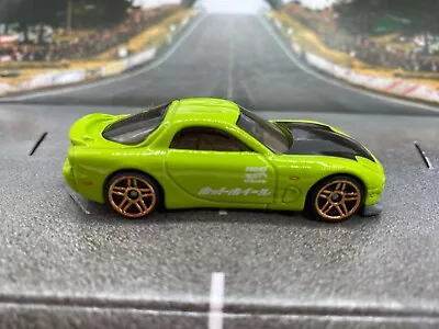 Buy Hot Wheels '95 Mazda RX-7 #141 Lime Green 2018 Loose • 3.95£