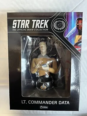 Buy Star Trek Eaglemoss Official Busts Collection #4 Lt. Commander Data Figure Model • 54.99£