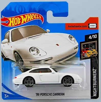 Buy Hot Wheels '96 Porsche Carrera - White On Short Card • 9.95£