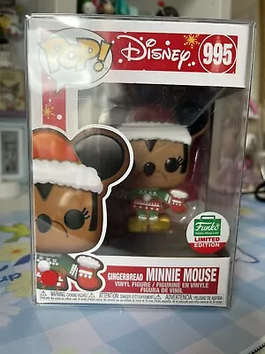 Buy Gingerbread Minnie Mouse Disney #995 Funko Pop Vinyl Figure Funko Shop Limited • 25£