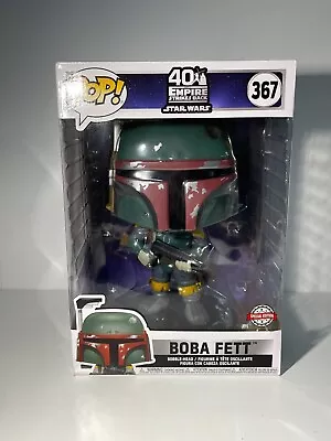 Buy Funko Pop! Star Wars Empire Strikes Back Boba Fett Special Edition 10  Inch #367 • 25.99£