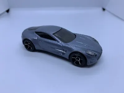 Buy Hot Wheels - Aston Martin One-77 Grey - Diecast Collectible - 1:64 Scale - USED • 2£