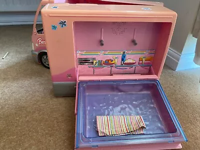 Buy Barbie Pink Campervan 1990's Very Used Condition  • 15£