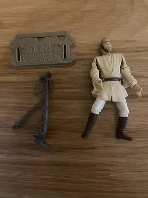 Buy Hasbro Star Wars Clone War Obi-Wan Kenobi Jedi Starfighter Pilot Figure • 4£