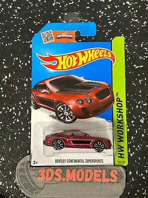 Buy BENTLEY CONTINENTAL SUPERSPORTS RED Hot Wheels 1:64 **COMBINE POSTAGE** • 4.95£