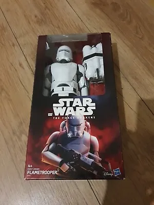 Buy Star Wars The Force Awakens 12-Inch First Order Flametrooper (New In Box) • 30£