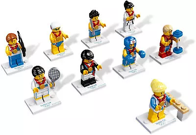 Buy Lego 2012 London Olympics Team GB Minifigures 8909 Retired New Sealed You Pick • 37.71£