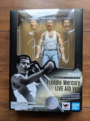 Buy Bandai S.H. Figuarts - The Queen Freddie Mercury Action Figure Live Aid Ver New • 114.90£
