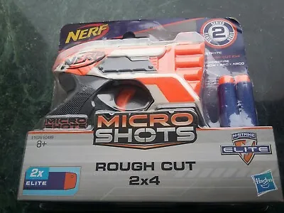Buy NERF N-Strike Elite Micro Shots Series 2 Boxed Rough Cut 2x4 Stocking Filler • 8£