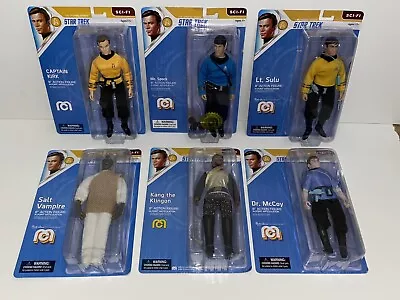 Buy Mego Star Trek: The Original Series Limited Edition Action Figures X6 (Sealed) • 159.99£