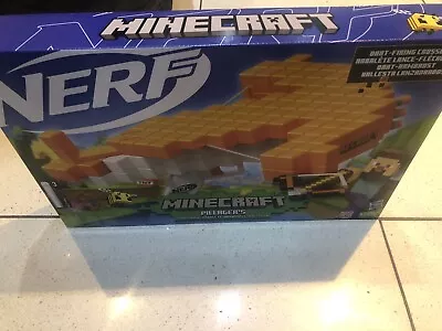 Buy Nerf Minecraft Pillagers Crossbow Toy - Orange/White (F4415) • 12.99£