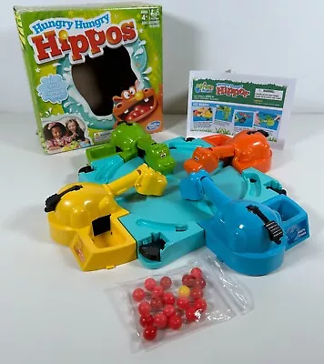 Buy Hasbro Hungry Hungry Hippos Kids Game By Hasbro (4yrs+) ~ Complete • 12.95£