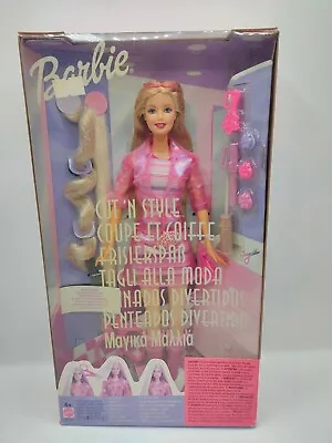 Buy Vintage Barbie Cut N' Style 2002 Fashion Cuts New Nrfb 2002 • 39.95£