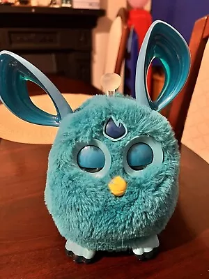 Buy Furby Connect Turquoise Blue With Bluetooth Hasbro 2015 With Sleep Mask • 20£