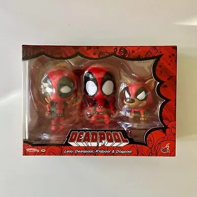 Buy Hot Toys Cosbaby COSB486 Marvel X-MEN Lady Deadpool Kidpool Dogpool  • 65£
