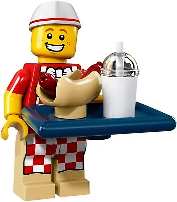 Buy LEGO Hot Dog Vendor Minifigure. Collectable Series 17 CMF New And Sealed • 6.50£