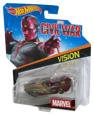 Buy Marvel Hot Wheels (2015) Mattel Captain America Civil War Vision Toy Car #31 - • 17.06£