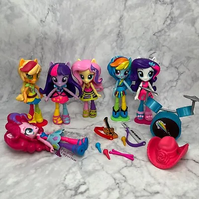 Buy My Little Pony - Equestria Girls Mini Dolls - Rainbow Dash Rockin’ Music Class • 49.95£