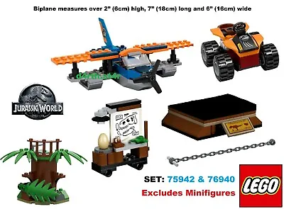 Buy 🌟NEW🌟 Lego Jurassic World 75942 & 76940 Combo Sets 🌟NO_FIGURES🌟 • 25£