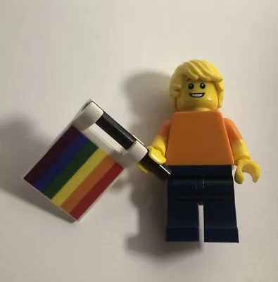 Buy Lego Minifigure, LGBTQ+ Everyone Is Awesome, Pride March, Eurovision, Queer • 8.99£
