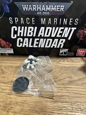 Buy Warhammer 40K Chibi White Scars Space Marine Bandai Advent Primaris Intercessor • 16.18£
