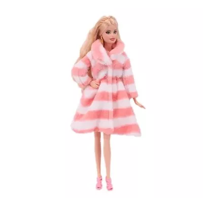 Buy + Barbie Doll Coat Dress Outfit Elegant Princess Doll Accessories • 7.18£
