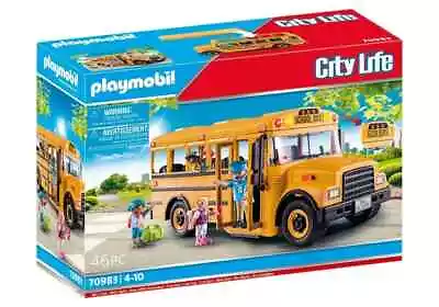 Buy Playmobil 70983 City Action School Bus - Brand New • 19.99£