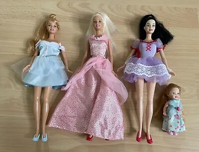Buy Barbie Princess Collection Fairy Fee Princess Princess Ballerina Shelly Kelly • 30.89£
