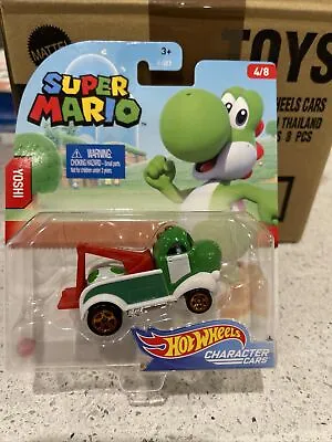 Buy Hot Wheels Super Mario Bros 1:64 Scale Die-Cast Character Car Mattel - Yoshi • 9.49£