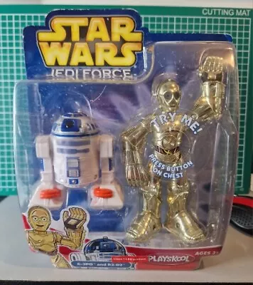 Buy 2004  Star Wars Jedi Force C-3PO And R2-D2 Playskool Hasbro Action Figure Set  • 14.49£