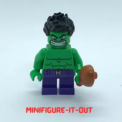 Buy Genuine LEGO Super Heroes Mighty Micros Hulk Minifigure Sh252 Set 76066 • 3.95£