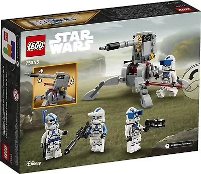 Buy LEGO Star Wars 501st Clone Troopers Battle Pack Set (75345) BRAND NEW & SEALED • 13£