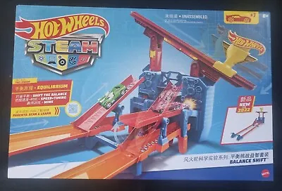 Buy Hot Wheels Steam Equilibrium Track And Car Play Set Christmas Gift Uk • 30£