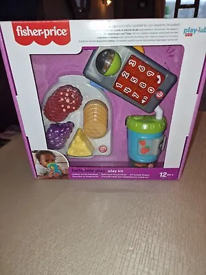 Buy Fisher Price Hello Role Play Play Kit Includes Mobile Phone, Playfood Etc NEW • 16.50£