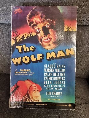 Buy Sideshow THE WOLF MAN 12 Inch Figure Universal Monster Lon Chaney Claude Rains • 59.99£