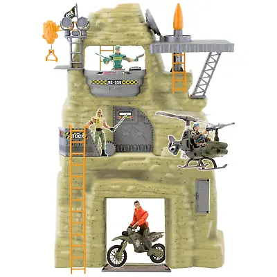 Buy The Corps Playset Rock Mountain Stronghold Action Figures Army Set Toys Giant UK • 59.95£