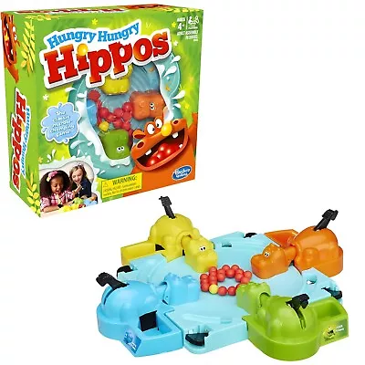 Buy Hasbro Gaming Elefun And Friends Hungry Hungry Hippos Game Toy For The Family • 15.99£