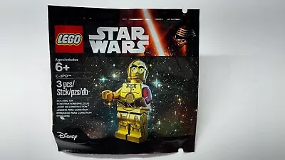 Buy Lego Star Wars 5002948 C-3PO Polybag Rare Brand New Sealed Limited Edition • 9.50£