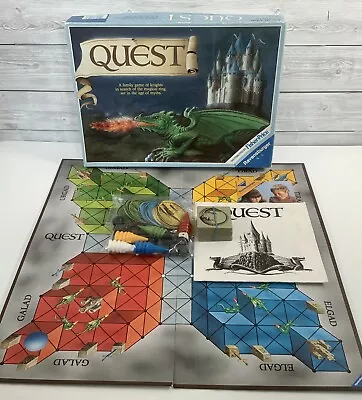 Buy Quest Vintage Board Game By Ravensburger 1985 Fisher Price • 15£
