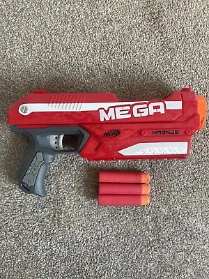 Buy Nerf Mega Magnus Nerf Gun With 3 Mega Darts Pump Action • 12.99£