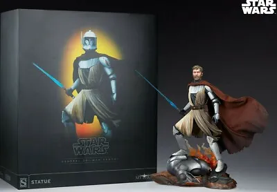 Buy Star Wars Jedi General Obi-Wan Kenobi Mythos Sideshow Collectibles Statue Rare • 771.33£