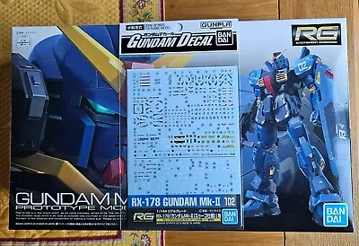 Buy New Bandai 1/144 RG Gundam Mk-II Titans + Bonus! Mk-2 Gunpla Kit • 34.99£