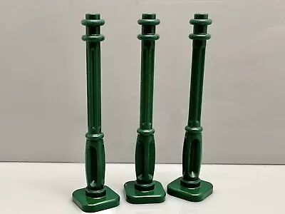 Buy LEGO Lamp Post, Dark Green, 2 X 2 X 7, Central Perk, Scenery, Street / No: 11062 • 3.39£