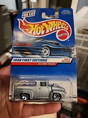 Buy Vintage 1999 Hot Wheels First Editions  '56 Ford Truck  MOSC New Sealed • 1.99£