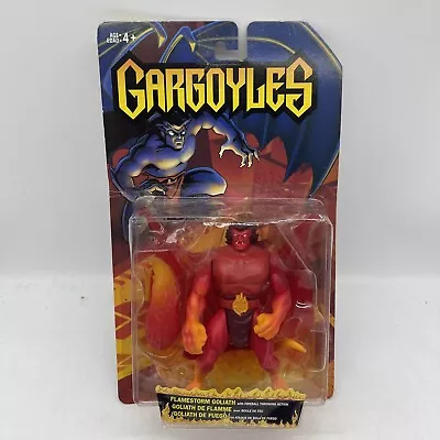 Buy Vintage Disney Gargoyles Goliath Flame Storm Flamestorm Action Figure Pkg Wear • 34.99£