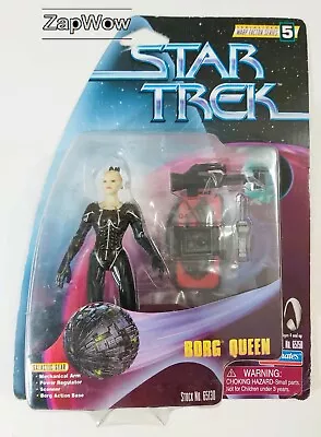 Buy BORG QUEEN 1998 Star Trek Playmates Warp Factor 5 Vintage Figure Bandai Picard • 49.99£
