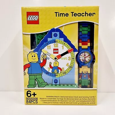 Buy Lego 9005008 Time Teacher Clock And Educational Cards Set NEW • 35£