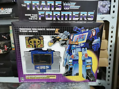 Buy New Transformers G1 Reissue Deception Soundwave & Buzzsaw Action Figure Box Set • 59.99£