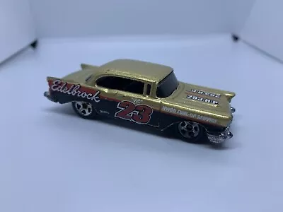 Buy Hot Wheels - ‘55 Chevrolet Bel Air Gold - Diecast Collectible - 1:64 - USED • 2.75£